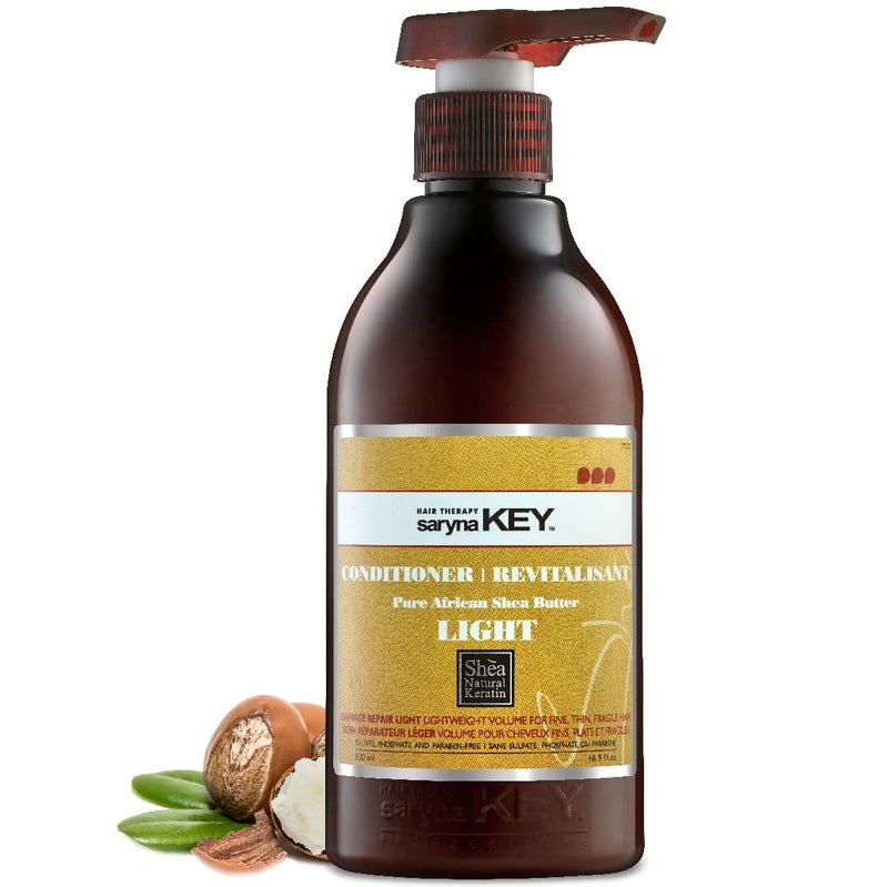 Saryna Key Damage Repair Light Hair Conditioner with African Shea Butter (500ml/16.9oz) - Image 1